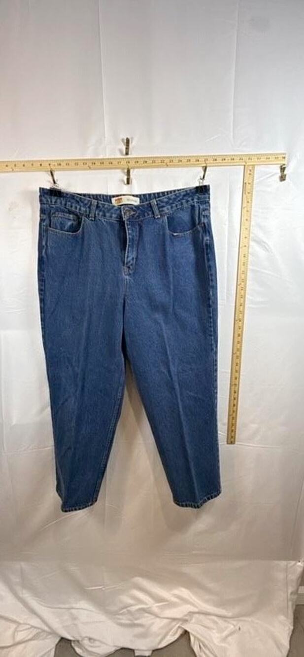 Vtg Route 66 Womens 20S Relaxed Fit Mom Jeans 100 Cotton Blue High Rise Kuwait